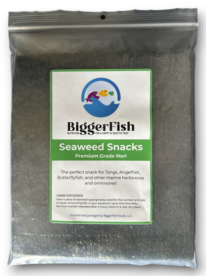 BiggerFish Seaweed Snacks - 50 Full Sheets